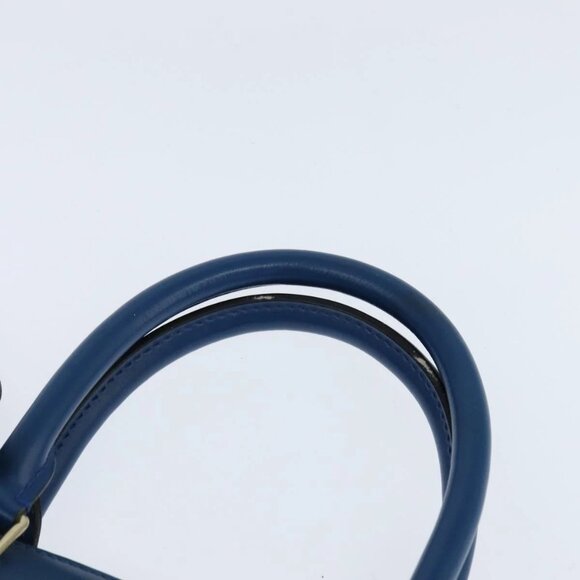 LOUIS VUITTON Epi Riviera Hand Bag Blue M48185 LV Auth 150103 - Picture 9 of 16